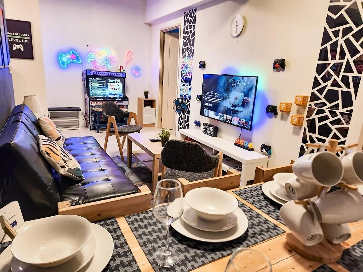 Gaming 2Br In Makati With City View Arcade Netflix location